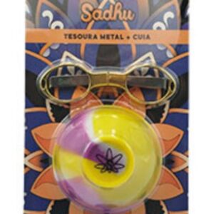 KIT SADHU TESOURA METAL + CUIA - Imagem 1
