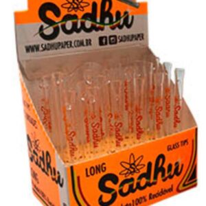 PITEIRA DE VIDRO SADHU LONGA 4MM - Imagem 1