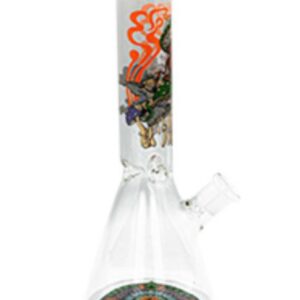 BONG DE VIDRO SADHU COLEÇAO PSICODELICA - Imagem 1